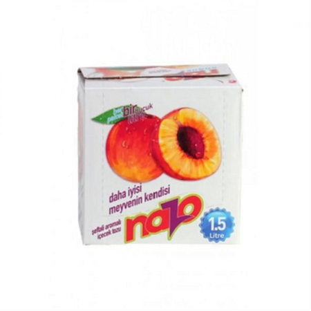 Nazo Toz İçecek şeftali Aromalı 24  lü Paket 9 gr